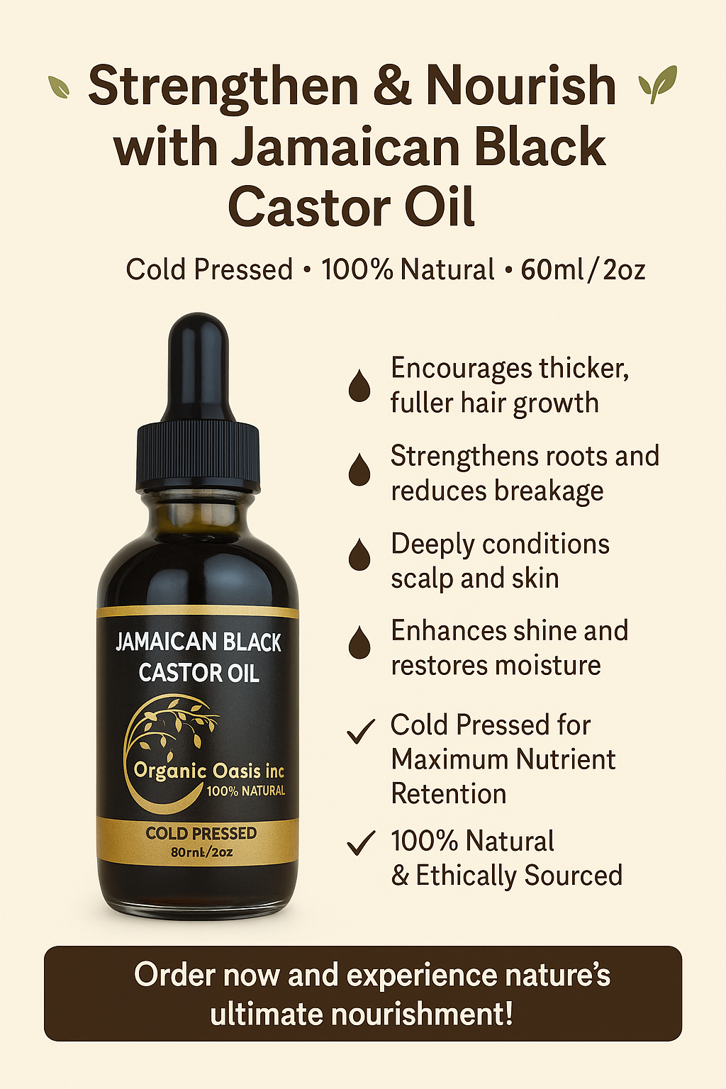 Jamaican Black Castor Oil